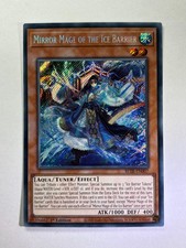Spiegelmagier der Eisbarriere BLTR-DE007 Secret Rare 1. Auflage YuGiOh Karte NM