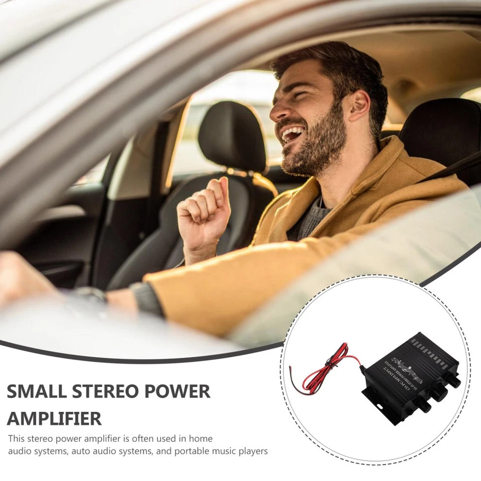  Amplificatore audio stereo Ricevitore audio stereo Mini amplificatore - Immagine 2 di 4