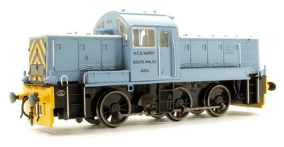 Heljan 1416 Class 14 NCB South Wales hellblau D9530 Diesellok
