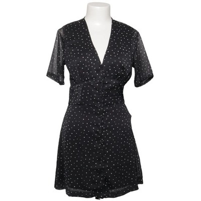 RVCA, Kleid, Größe: S, Schwarz/Weiß, Polyester/Viskose, Gepunktet, Damen #oSq