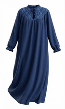 Vintage Undercover Wear Nightgown Soft Cozy Fabric Acetate/Nylon 1960 USA