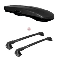 Dachbox Thule Vector Alpine + Dachträger für Ford Mondeo Stufenheck IV Typ BA7