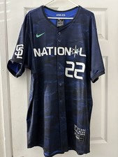 Juan Soto NL Nike 2023 MLB All-Star Game Vapor Premier Elite Player Jersey Royal