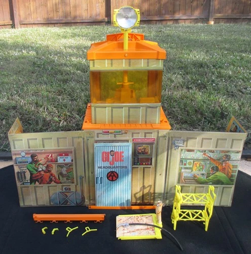 Vintage Gi Joe Headquarters with Spotlight