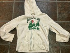 Polo Jeans Co Ralph Lauren VINTAGE YOUTH XL Zip Up Hooded Sweatshirt