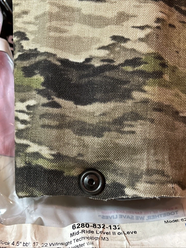 SAFARILAND 6280 SLS Custom HOLSTER GLOCK 17/22, Surefire X200/X300/X300U - Image 3 of 4