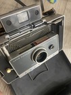 Polaroid Automatic 100 Land Vintage Instant Camera Gray with Case & Manual — photo 4