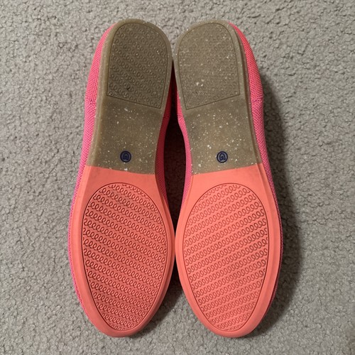 Rothy’s Women’s Size 10 The Flat Tropical Pink Limited Edition Ballet Flat Shoes - Picture 10 of 10