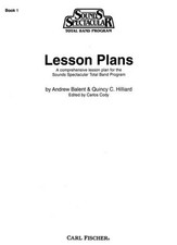 Lesson Plans Teacher's edition bandola Balent Carl Fischer Music