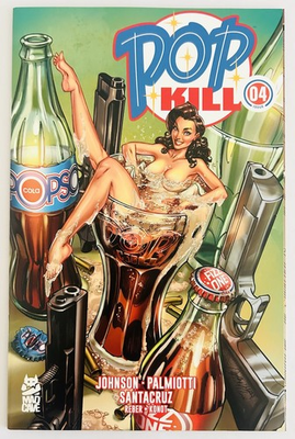 #ad Pop Kill #4 J Scott Campbell Frisky Variant 2025 Mad Cave Studios $12.99