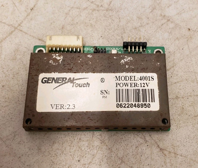 General Touch 4001S Controller Printed Circuit Board E DC12V Ver 2.3