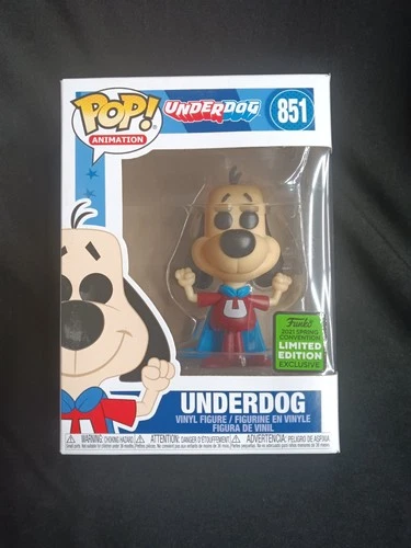 Funko POP! Animation Underdog #851 Funko Exclusive Vinyl Figure + Protector