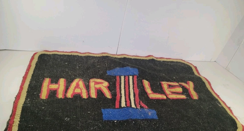 Alfombra vintage Harley Davidson #1 alfombra cueva garaje decoración coleccionable  Foto 4 de 4