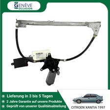 🇩🇪 LINKER VORDERER FENSTERHEBER-MECHANISMUS ➤ CITROEN XANTIA -98