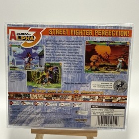 Street Fighter Alpha 3 (Sega Dreamcast) CIB Auth Tested Reg Card Replace Case
