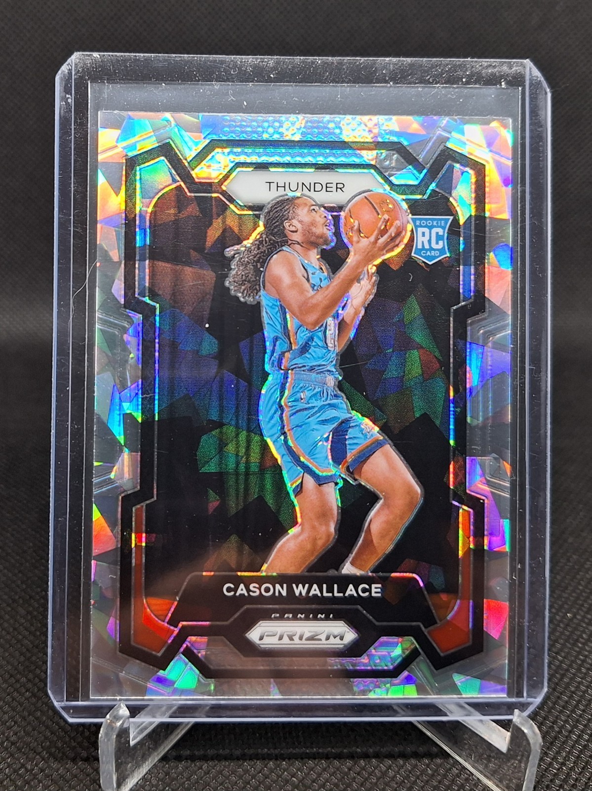 2023-24 Panini Prizm - Cason Wallace #139 Ice Prizm (RC)