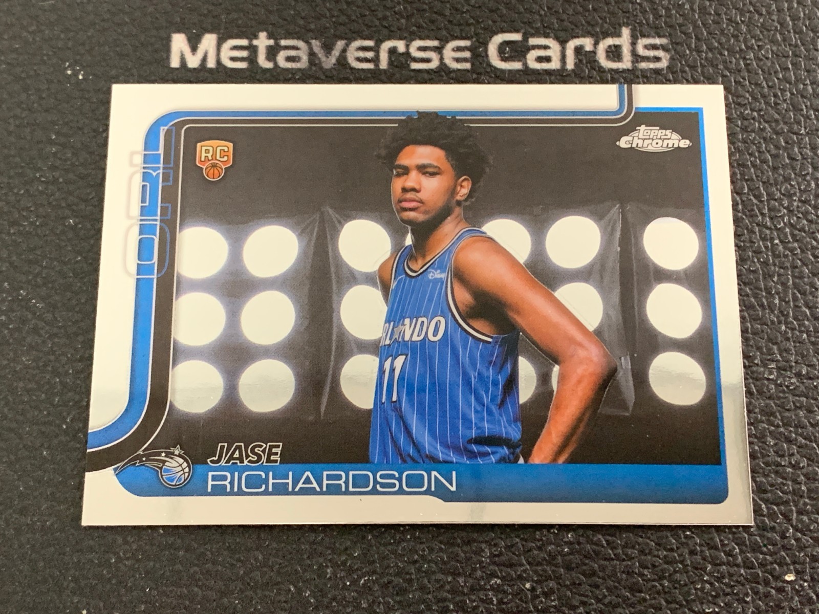 2025-26 Topps Chrome Jase Richardson RC Rookie Image Variation SSP Magic