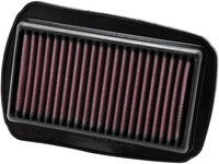 K&Amp;N YA-1208 Motorrad K&Amp;N Tausch-Luftfilter Rot