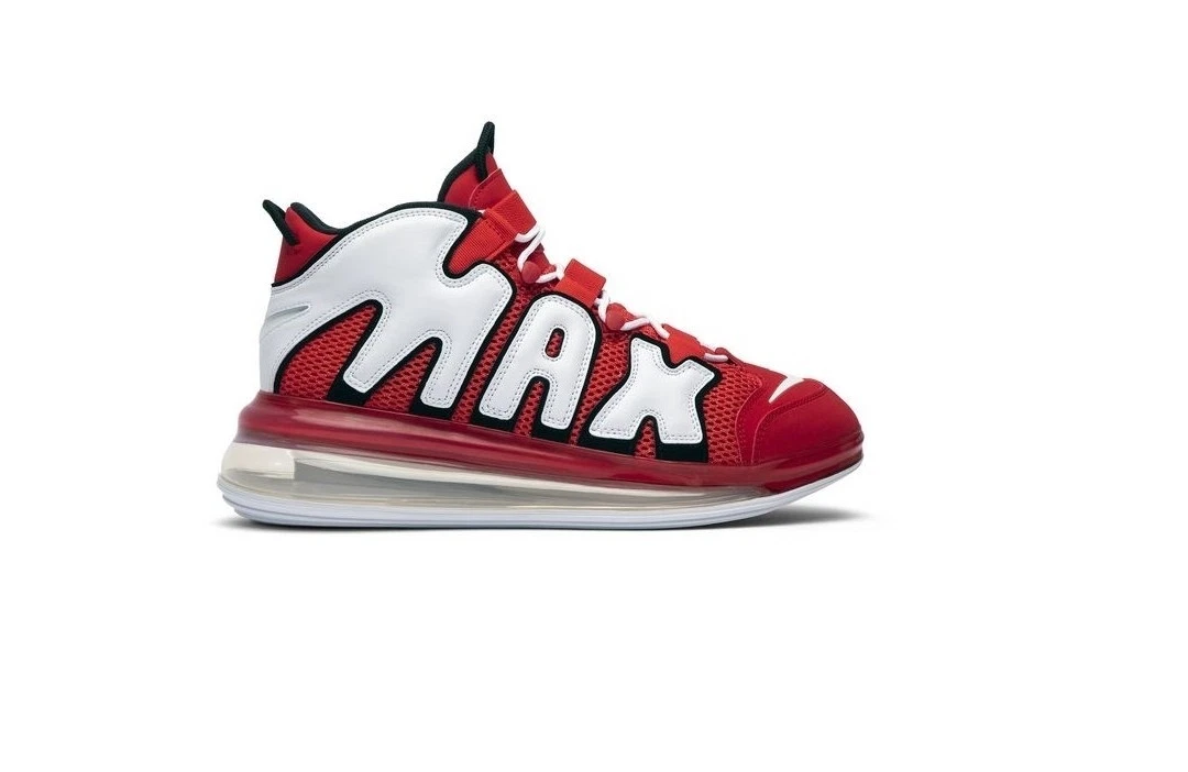 Nike Air More Uptempo 720 University Red for Sale | Authenticity