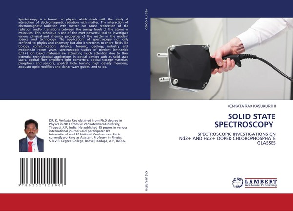 Venkata Rao Kasukurthi | Solid State Spectroscopy | Taschenbuch | Englisch-image