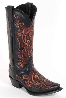 Cowboystiefel Westernstiefel Damenstiefel Neu OVP GN Retrounique.de Leder 41,5