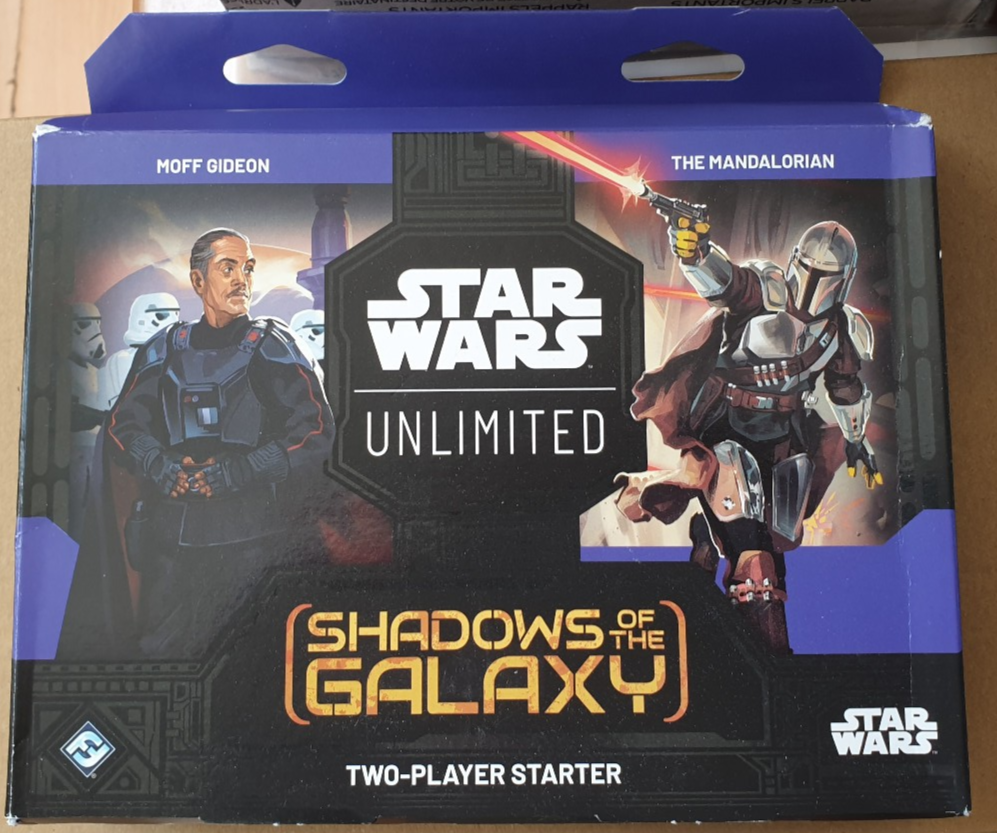 STAR WARS UNLIMITED - SHADOWS OF THE GALAXY TWO-PLAYER STARTER - Sealed (S)