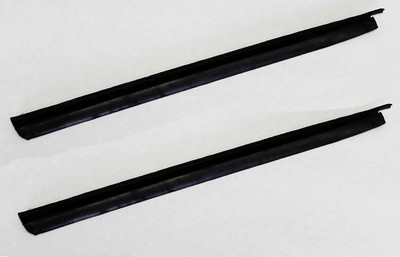 NEW! 1969-1970 Mustang Fastback Door Glass Quarter Window Channel Seals Weather