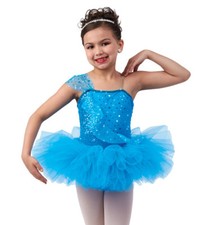 Once Upon A Dream TURQUOISE Adult Small Dance Costume Sequin Ballet Tutu