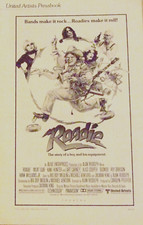 "ROADIE" Meat Loaf-Alice Cooper-Blondie-Roy Orbison-Hank Williams JR press book