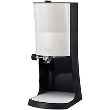 DOSHISHA Shaved ICE Snowball Machine 2022 New Fluffy Mushy Frozen Fruit Black