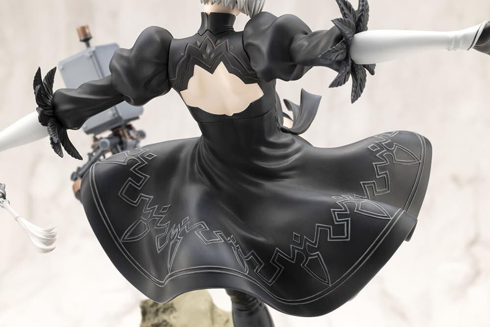 KOTOBUKIYA 1/8 ARTFX J NieR:Automata Ver1.1a 2B PVC Figure