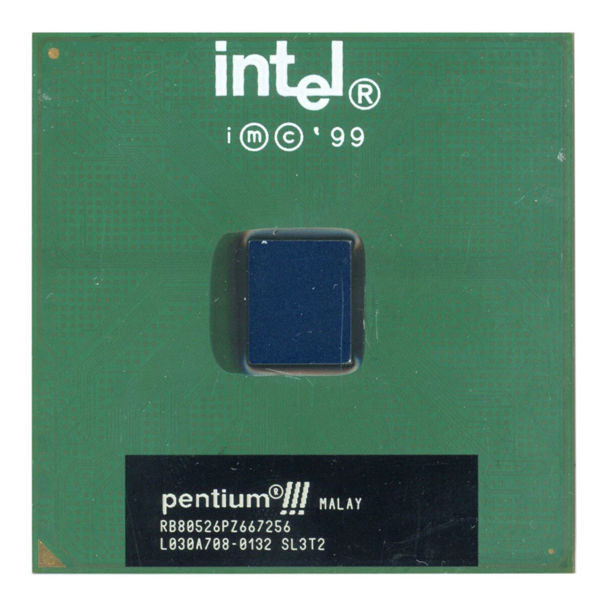 Pentium III 667MHz CPU クーラー付き Intel Pentium III Computer Processors 667 MHz Bus Speed for sale