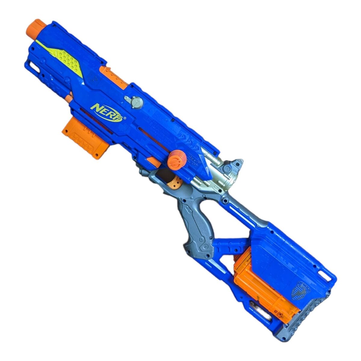  Nerf Longshot CS-6 Blue - Rare Discontinued Model : Toys & Games