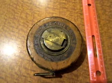 METRI 50 Foot Steel Tape Measure, BEST LEATHER CASE , Germany