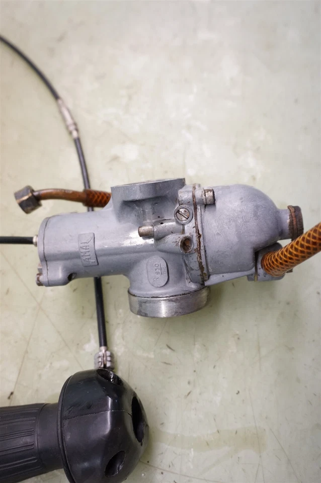 BSA B50T B50 B50 T 1971 Trail Single Gold Star *2657 acelerador y carburador Foto 3 de 4