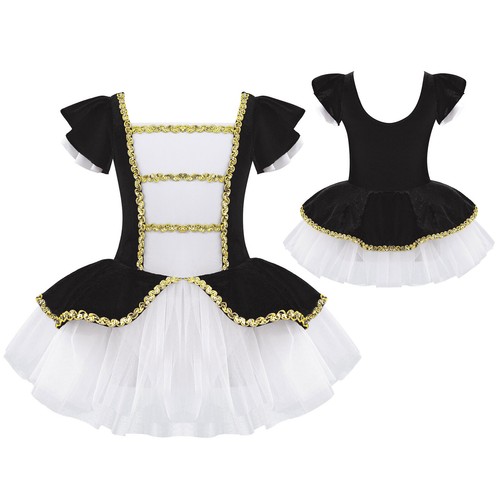 Girls Christmas Elf Santa Claus Costume Princess Dance Tutu Dress Dancewear - Picture 26 of 49