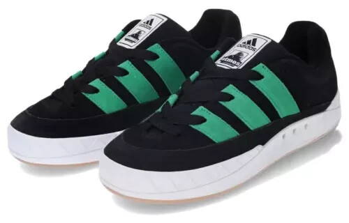 Size 10.5 - XLARGE x atmos x adidas Adimatic Black Green for sale