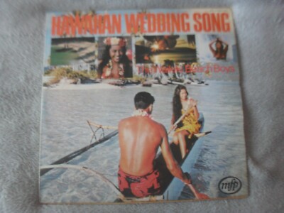 Hawaiian Wedding Song The Waikiki Beach Boys Album 12'' Vinyl Record