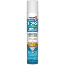 343746 Bulls Eye 1-2-3 Turbo Primer Spray, 26 oz, White 1.20 per fl oz