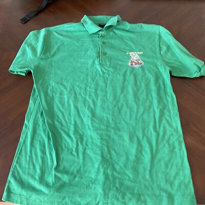 O Shot Caw Lodge #265 Collared Shirt Size medium OA Order of the Arrow BC-697H