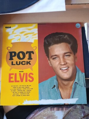 Elvis Presley I Pot Luck With Elvis LP Vinyl