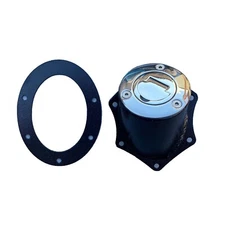 1.5" Fuel Filler Neck Cap Over Wall Relocation Steel Pipe Kit