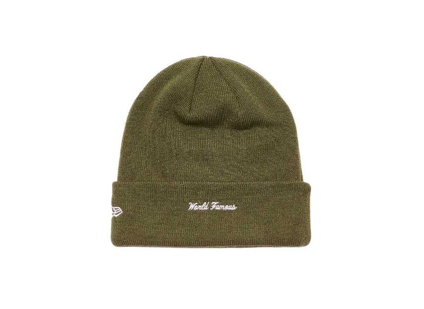 帽子 Supreme x New Era Box Logo Beanie Olive Supreme New Era Box Logo Beanie (FW25) - $44