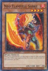 Yu-Gi-Oh! Neo Flamvell Shaman Super Rare Card - HA04-EN033 1st Edition