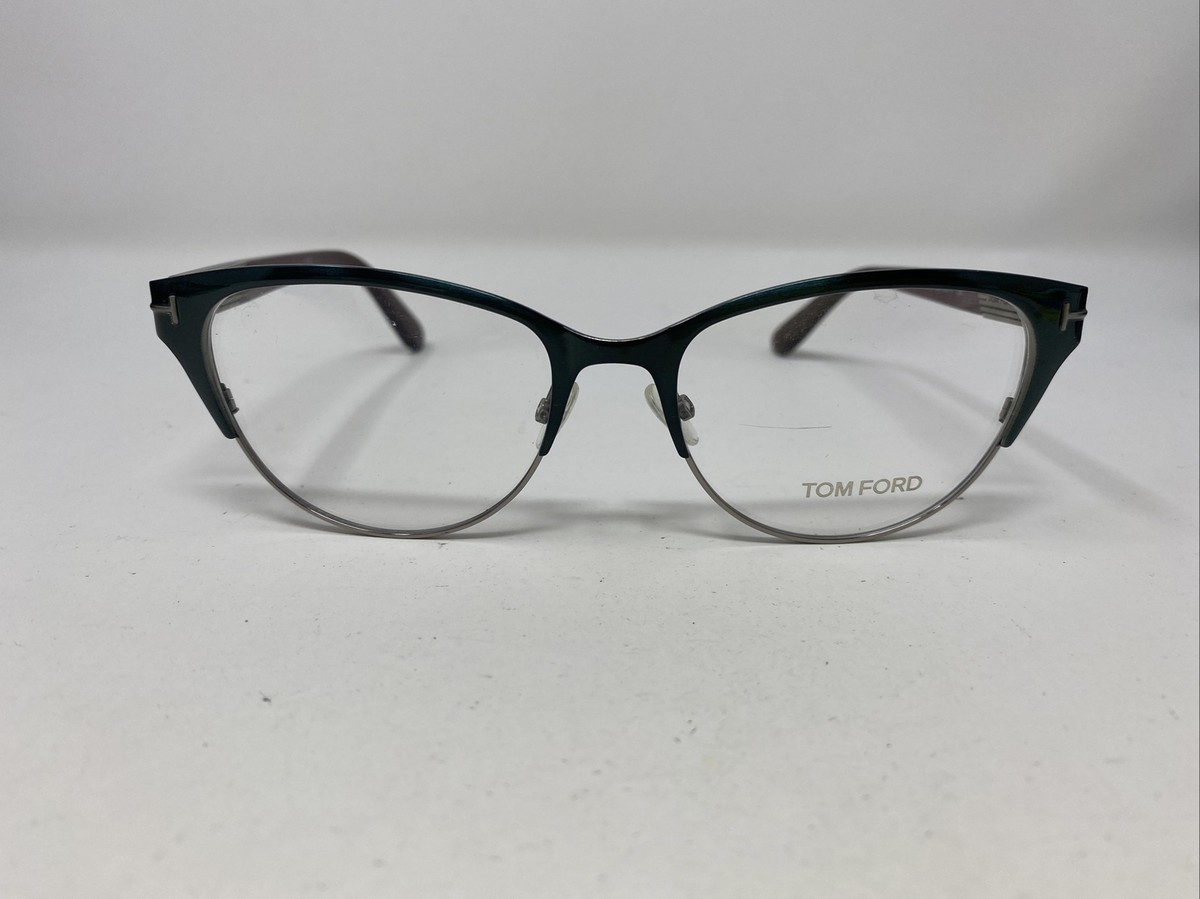 TOM FORD Eyeglasses Frames TF5318 089 53-17-135 Green Full Rim