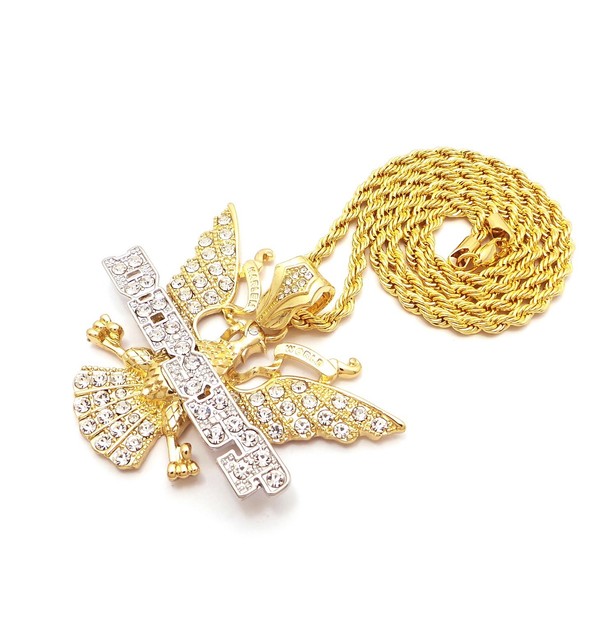 DIPSET PENDANT WITH 4mm 24" ROPE CHAIN eBay