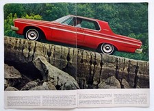 1963 Vintage Plymouth Fury Savoy Belvedere Station Wagon Dealer Sales Brochure