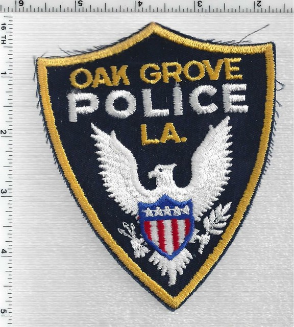 Oak Grove Police (Louisiana) 2nd Issue Shoulder Patch eBay
