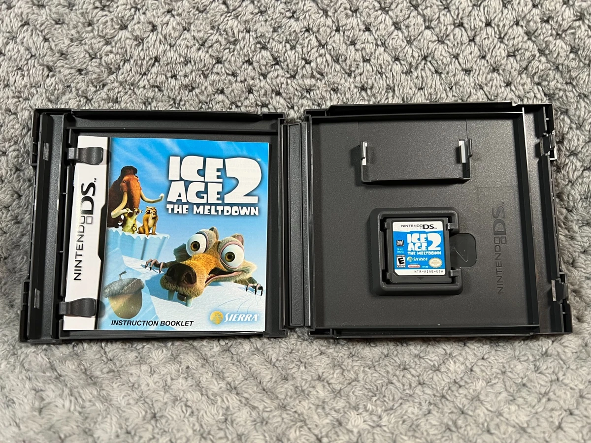 Nintendo DS Ice Age 2 The Meltdown Game Manual Case Tested G039