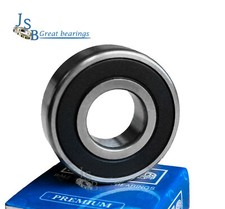 696-2RS C3 EMQ Premium Rubber Seal Ball Bearing ABEC3 6x15x5 696 2RS 696RS
